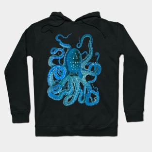 Blue Octopus Hoodie